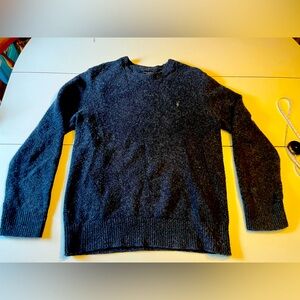 All Saints Charcoal Crewneck Sweater